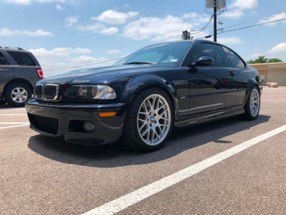 Illustration for article titled I forgot you can cram a BMW V8 into an E46 M3